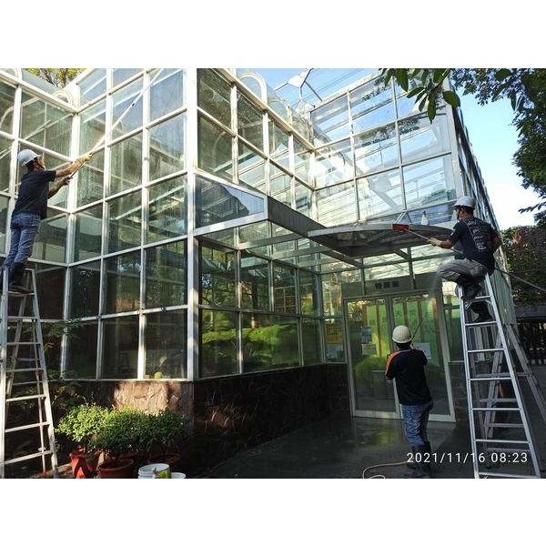 植物園特展室外-玻璃清洗,翰民清潔有限公司