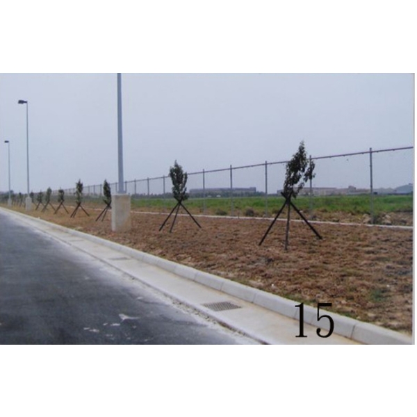 菱形鐵網圍籬,統式鐵網工程