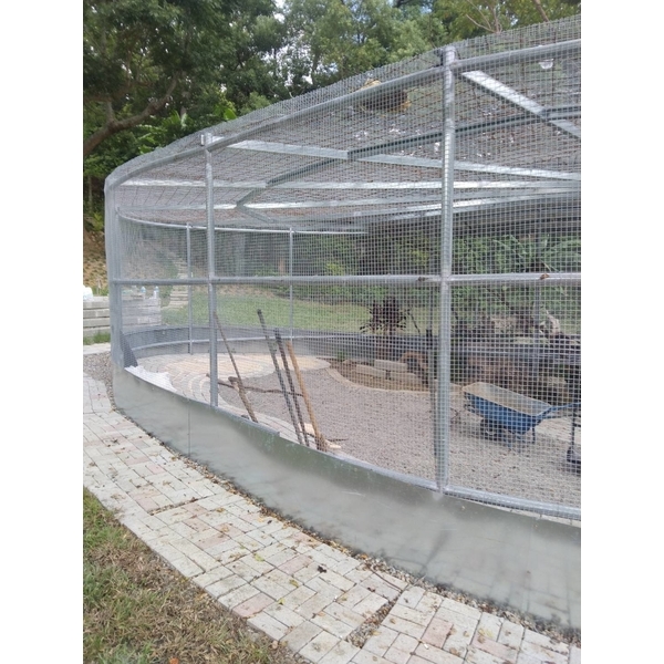 鳥園圍籬-統式鐵網工程