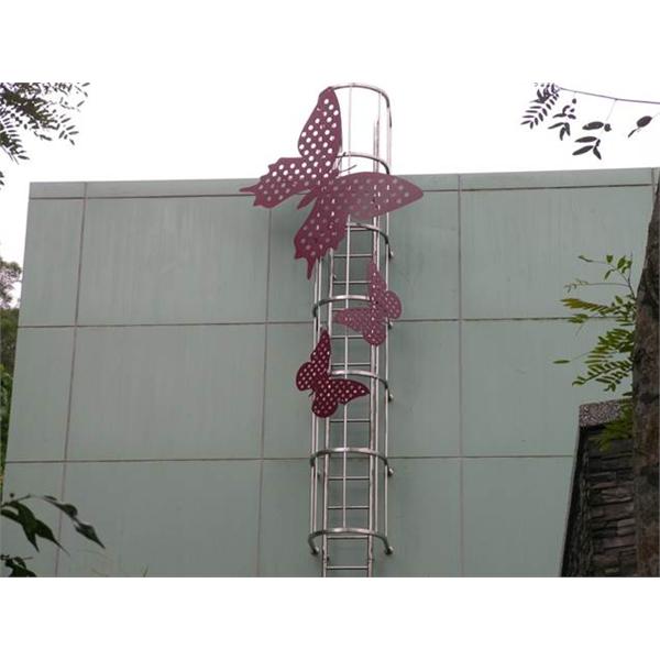 動物園扶手欄杆蝴蝶沖孔,中辰室內裝修設計工程有限公司