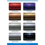 國麗實業-金屬二塗二烤粉末塗料色卡 KwoLin Metallic 2-Coat Powder Coating Color Chart_007-國麗實業股份有限公司