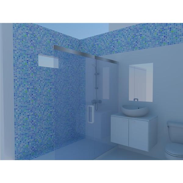王醫師馬賽克設計衛浴3D,新點子麗緻工程有限公司