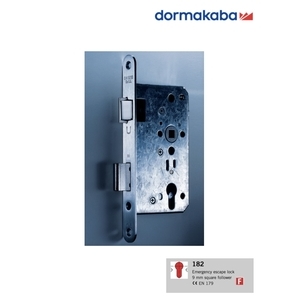 DORMAKABA 182 歐規水平鎖 Escape Mortise Lock,美德亞有限公司