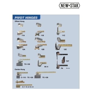 NEW STAR 非自動鉸鏈系列 PIVOT HINGES,美德亞有限公司