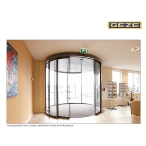 GEZE Slimdrive SC 圓弧形自動門機 Curved Sliding Door,美德亞有限公司