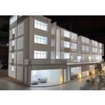 汽車旅館模型 - 傑伶建築模型