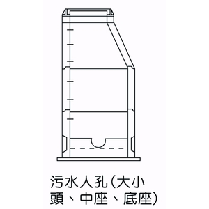 汙水人孔(大小頭、中座、底座) , 欐坤實業有限公司