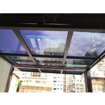 玻璃屋 戶外玻璃 雨批 膠合玻璃  強化安全玻璃  採光罩-昕采玻璃有限公司