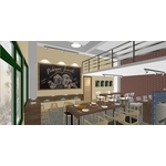 餐廳規劃3D圖 - 蓉靚室內裝修設計工程有限公司