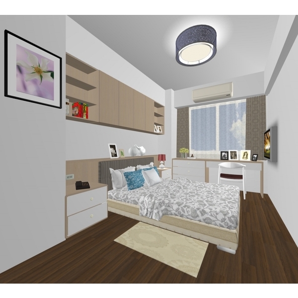 臥房設計3D圖