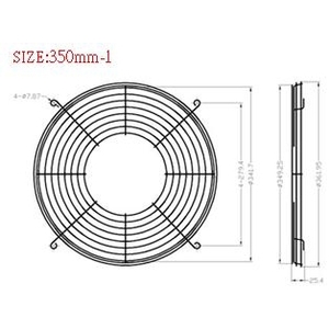 風扇保護網－金屬 , 風速達科技有限公司