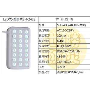 壁掛式LED燈,世勝防災設備工程有限公司