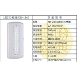 壁掛式LED燈-世勝防災設備工程有限公司