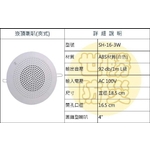 夾式崁頂喇叭-世勝防災設備工程有限公司