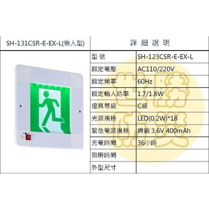 嵌入式緊急出口燈,世勝防災設備工程有限公司