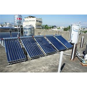 依照客戶用水量及需求安裝太陽能熱水器
