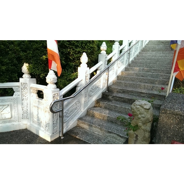 三峽區迦葉禪寺-白鐵欄杆扶手施作