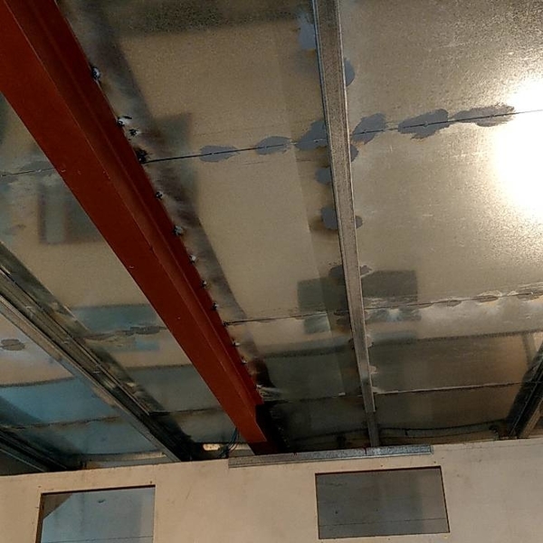天花板鋼梁補強-鴻昇鐵工廠