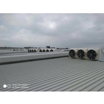 屋頂太子樓封板加裝屋頂負壓扇 - 東悅通風設備有限公司