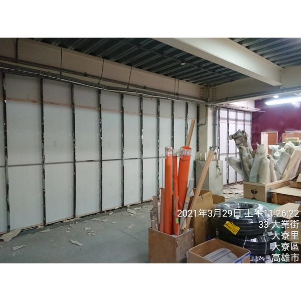 陶粒板隔間及輕質灌漿牆工程-富麗庭室內裝修工程有限公司