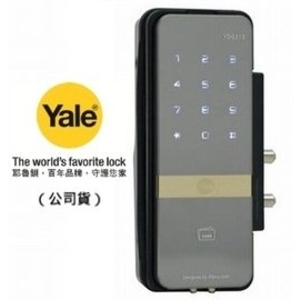 Yale電子鎖玻璃門鎖YDG313, 耶魯商品 耶魯