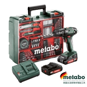 【metabo 美達寶】 18V鋰電震動電鑽組 SB 18 SET,台灣華嶠貿易股份有限公司