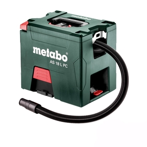 【metabo 美達寶】 18V鋰電乾式吸塵器 AS 18 L PC 4.0HD單電版(優惠套裝組合),台灣華嶠貿易股份有限公司