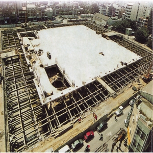 台南市美術館(原公11)地下停車場島式水平支撐