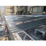 遮雨棚高度修改升高更換不銹鋼浪板 6張 - 佳德金屬企業社