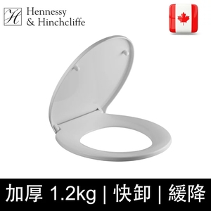 加拿大H&H 緩降馬桶蓋 短板 純白色(TS-SL),楓節有限公司