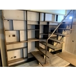 鋼板書櫃＆龍骨梯 - 睿明鋼鋁工程