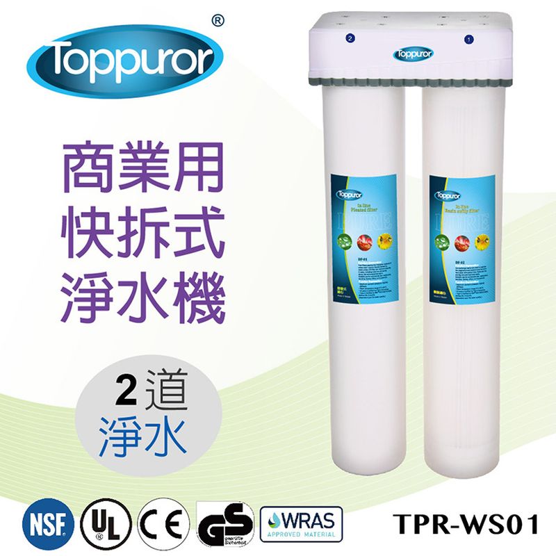 泰浦樂 2道式商業用快拆飲淨水機 TPR-WS01