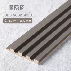 實木格柵板-膚感灰,地板壁材 壁材 地板壁材 壁材商品 