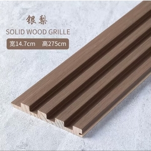 實木格柵板-銀梨,地板壁材 壁材 地板壁材 壁材商品 