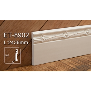 【立壕】 踢腳線板 ET-8902,裝飾窗簾 裝飾窗簾商品 