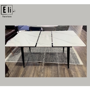 【宜柇家飾】 石紋伸縮餐桌-A03A5040001,桌椅家具 桌椅家具商品 