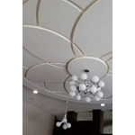 藝術燈+造型天花板 - 群匠室內裝潢設計有限公司