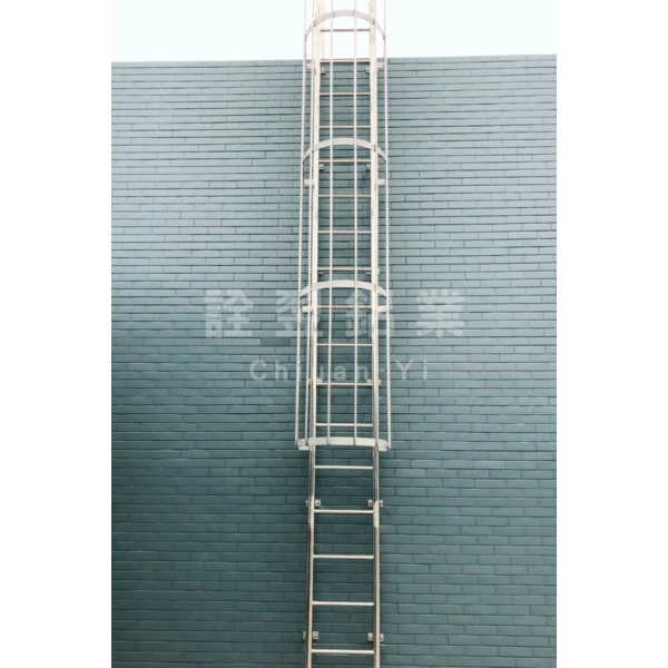 不銹鋼護籠爬梯/爬梯管制小門