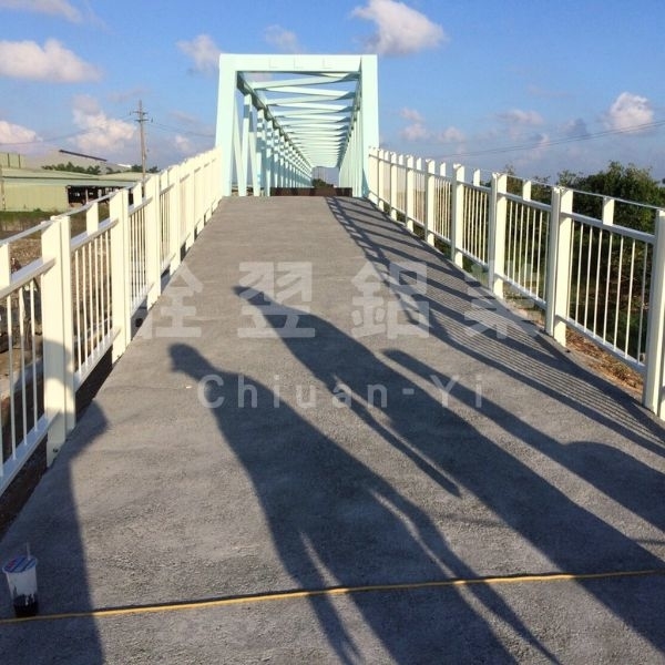 【金屬欄杆工程】二仁溪水岸自行車道改善規畫設計及工程
