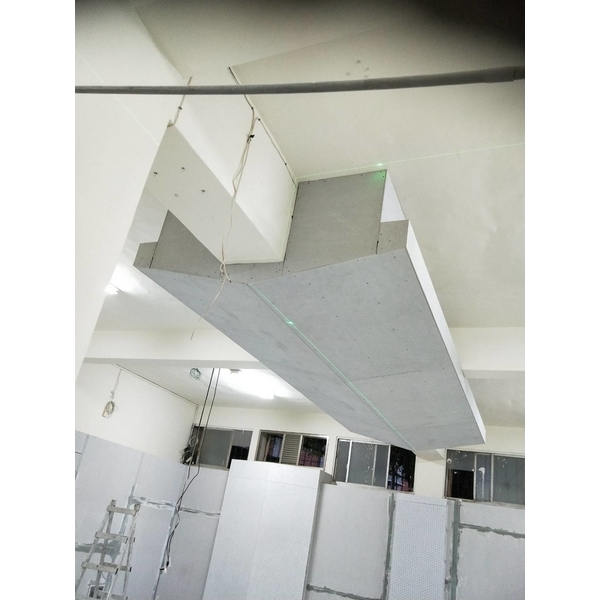 造型暗架天花板及造型隔間