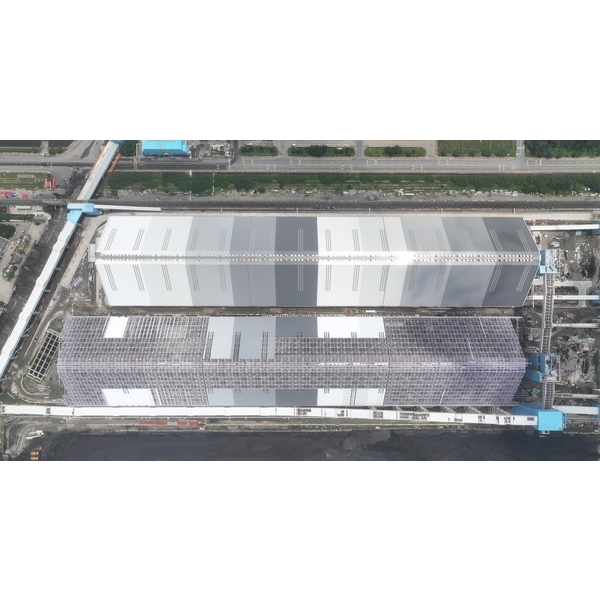 台中電廠1~10號機供媒系統改善工程 二期棚倉浪板工程,東台國際股份有限公司