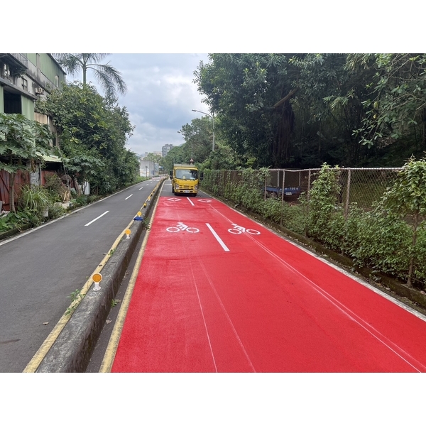 自行車道－冷塑型彩色止滑道路塗料-鈺晟科技有限公司