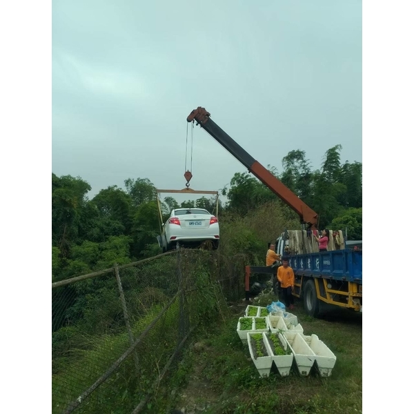 車禍現場吊車處理