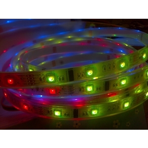 LED 6803全彩跑馬矽膠防水軟性燈帶 , 矽利康科技材料有限公司