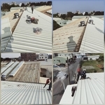 工廠屋頂覆蓋雙層鋼板 - 興旺威企業社
