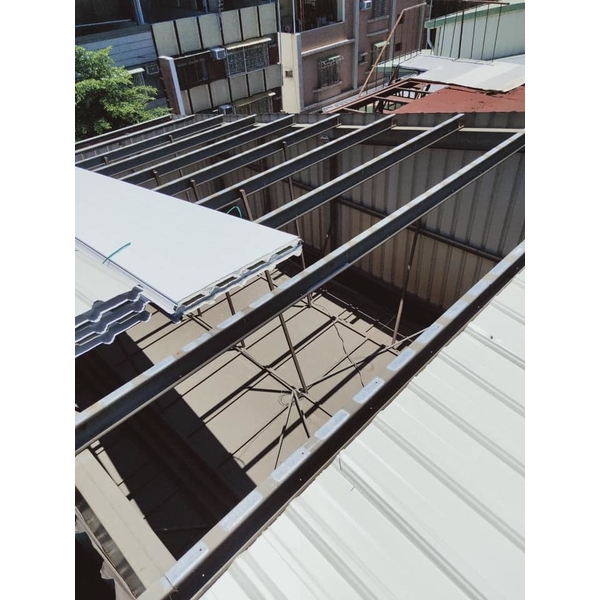 屋頂更換白鐵三合一鋼板,興旺威企業社