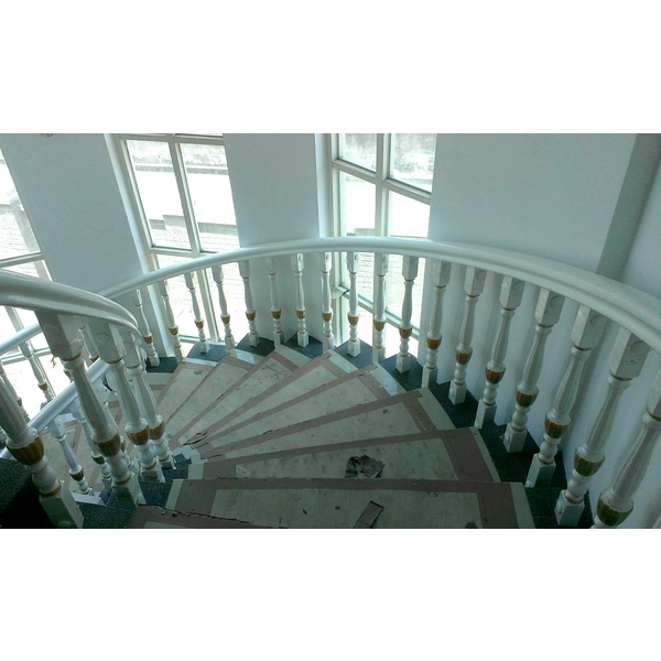特殊造型樓梯扶手-上新樓梯扶手工業社