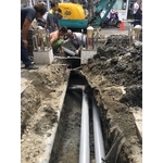 挖土機工程 管路管線開挖 - 晟紀工程股份有限公司