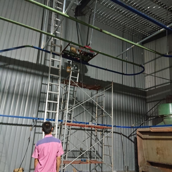 10尺噴漆台加5T吊掛式輸送機