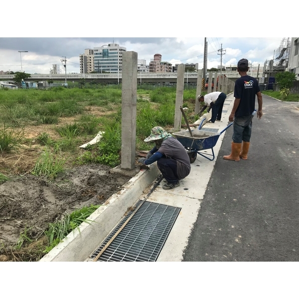 松竹捷運周圍.圍籬工程